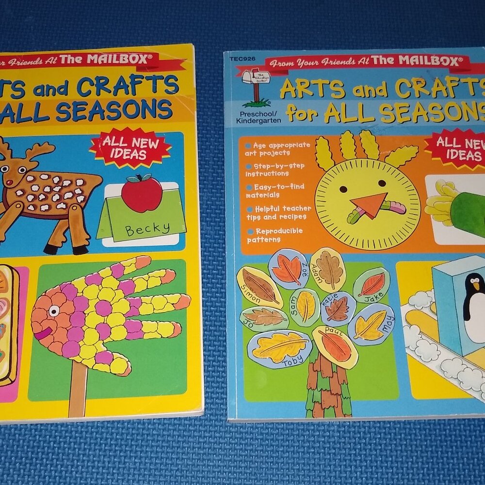The Mailbox Art and Craft for all seasons TEC926 & TEC 927 Used